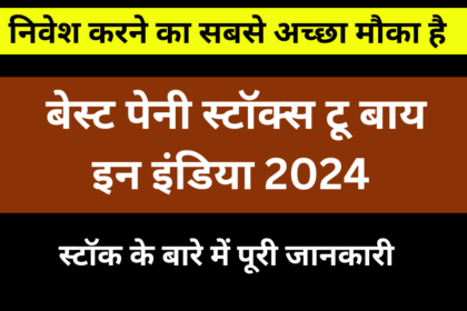 बेस्ट पेनी स्टॉक्स टू बाय इन इंडिया 2024  